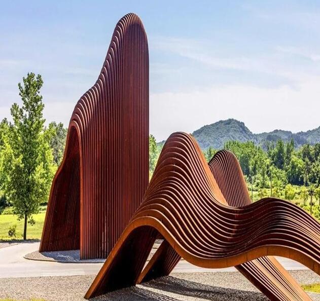 蒸湘锈钢板造型